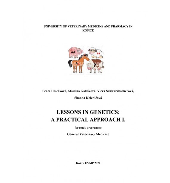 Lessons in genetics: a practical aproach I.